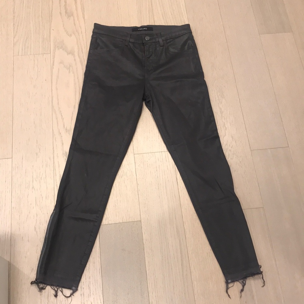 J Brand Women's Skinny Jeans in Dark Gray